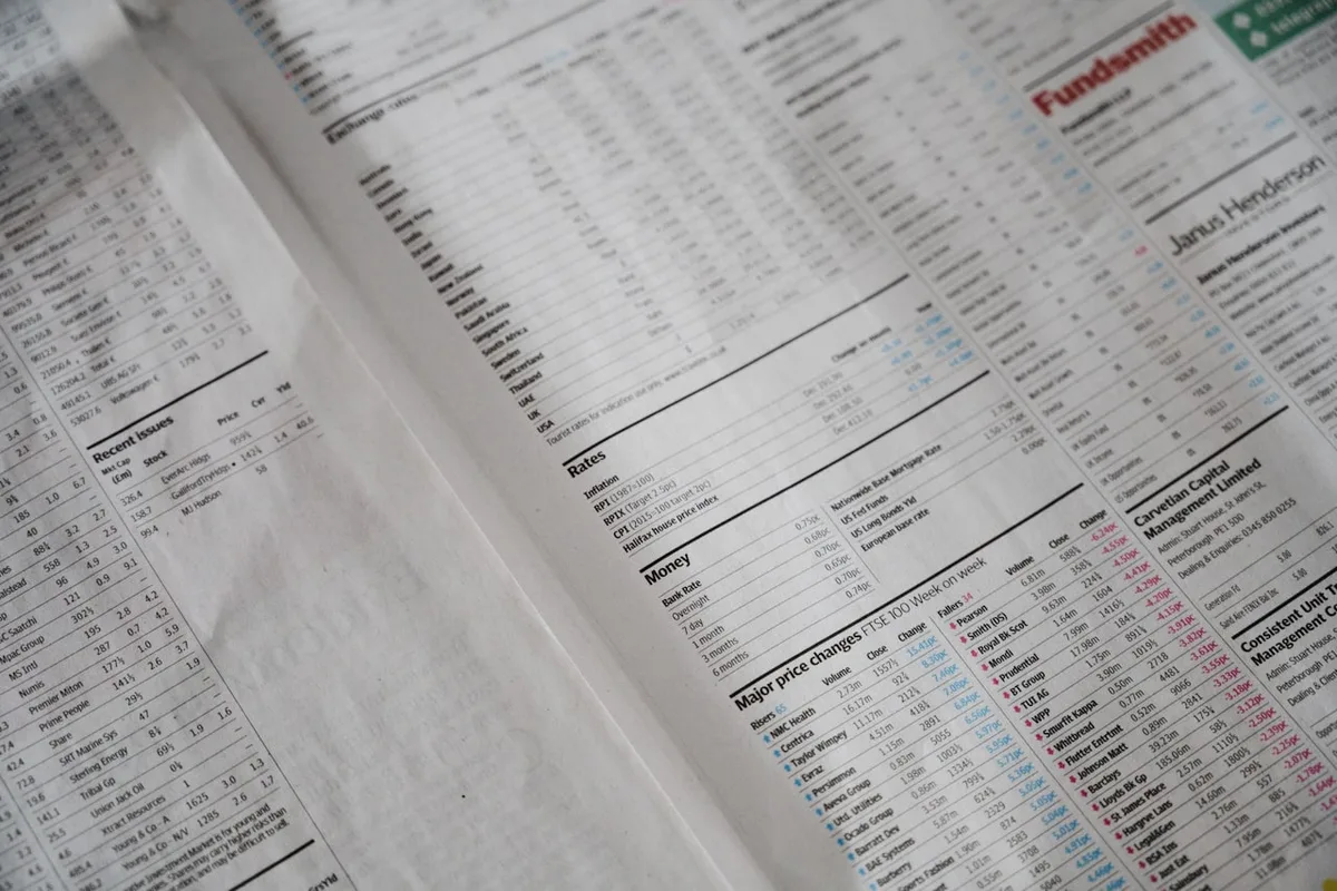 Close-up of a paper covered in numbers, representing raw data that needs cleaning