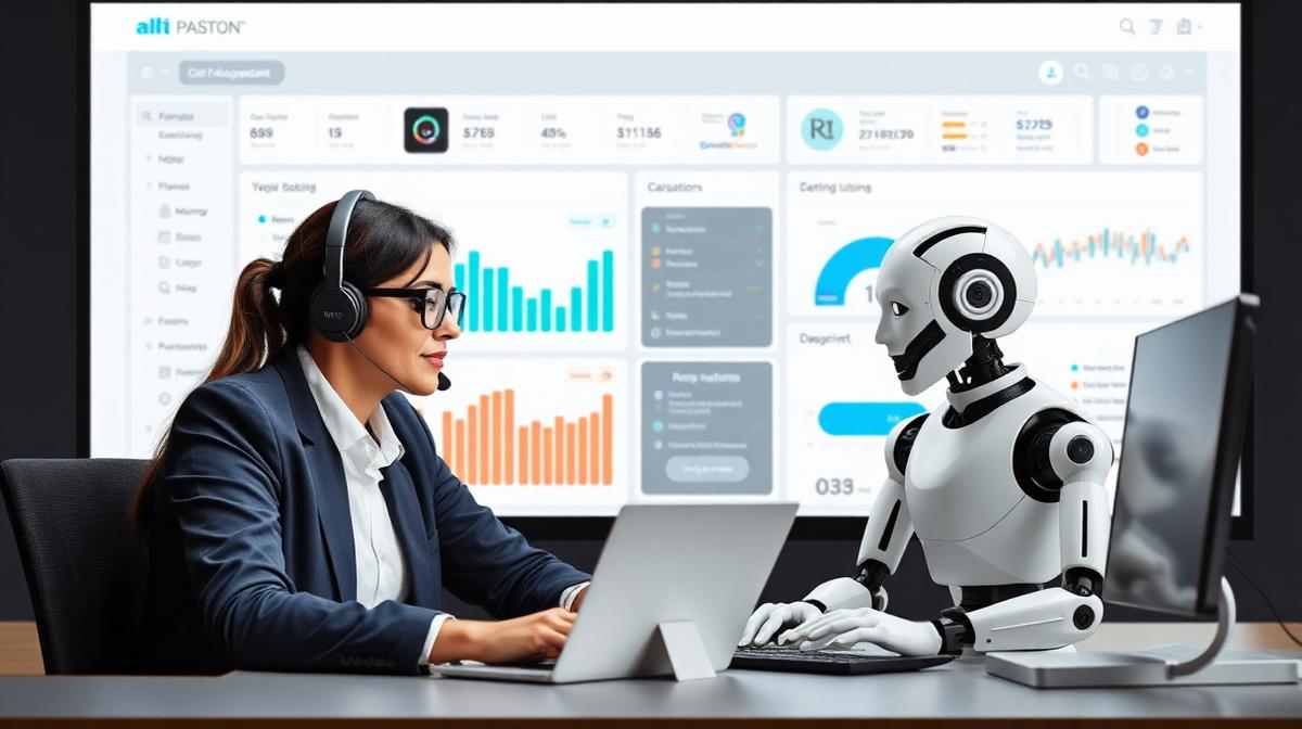 Hybrid Team of Human Virtual Assistant and AI Agent
