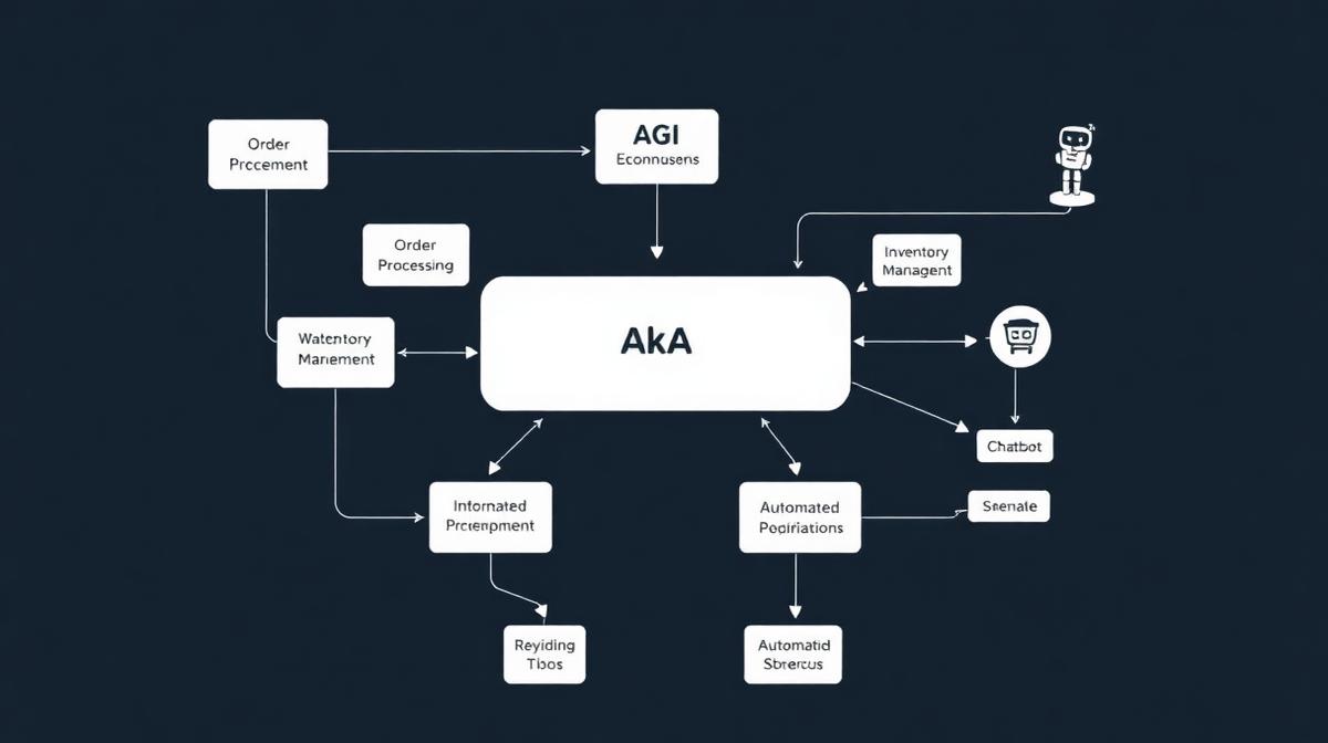 AI Automation Workflow Diagram for E-Commerce