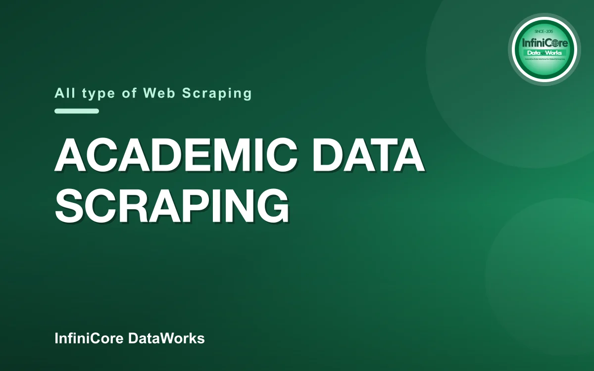 Academic Data Scraping