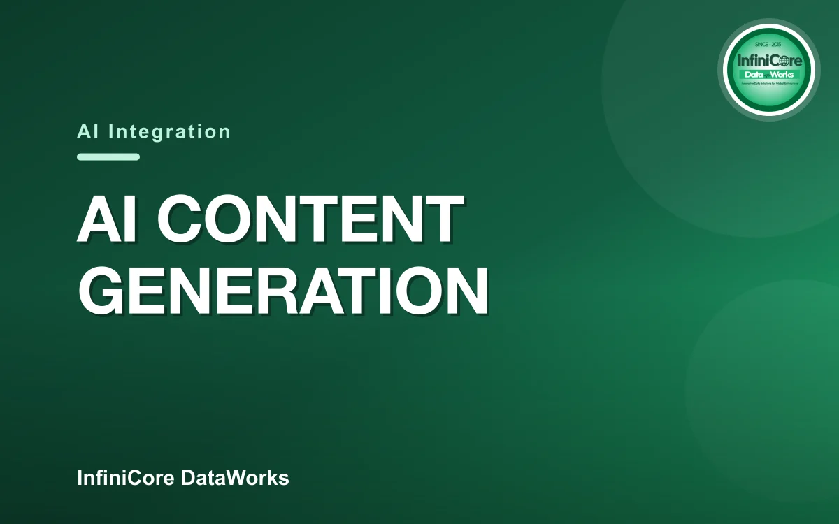 AI Content Generation