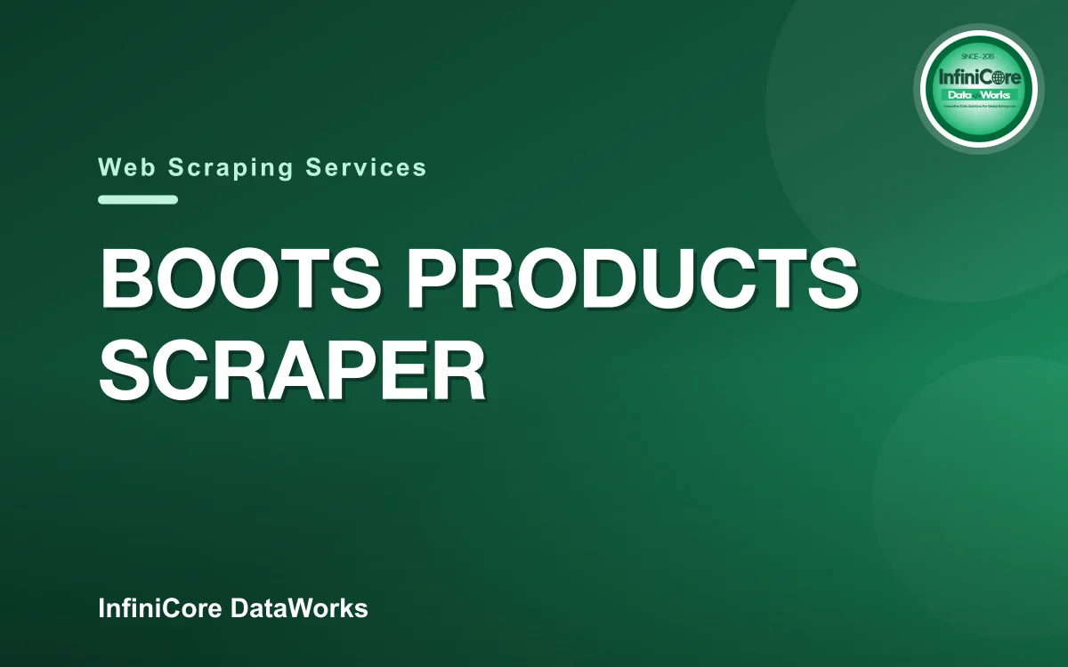 Boots Products Scraper
