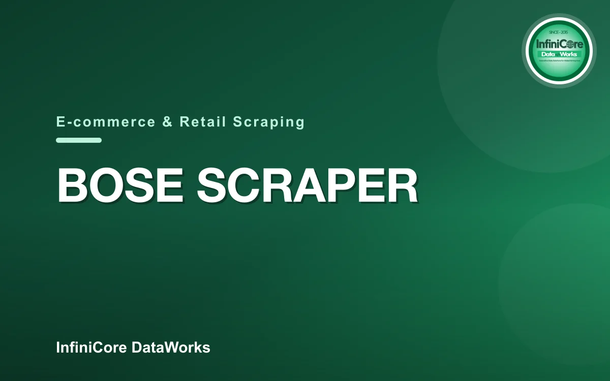 Bose Scraper