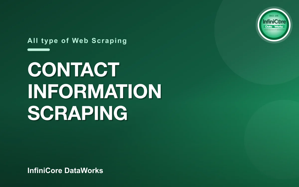 Contact Information Scraping