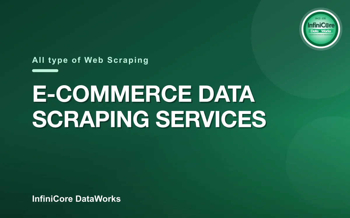 E-commerce Data Scraping Services