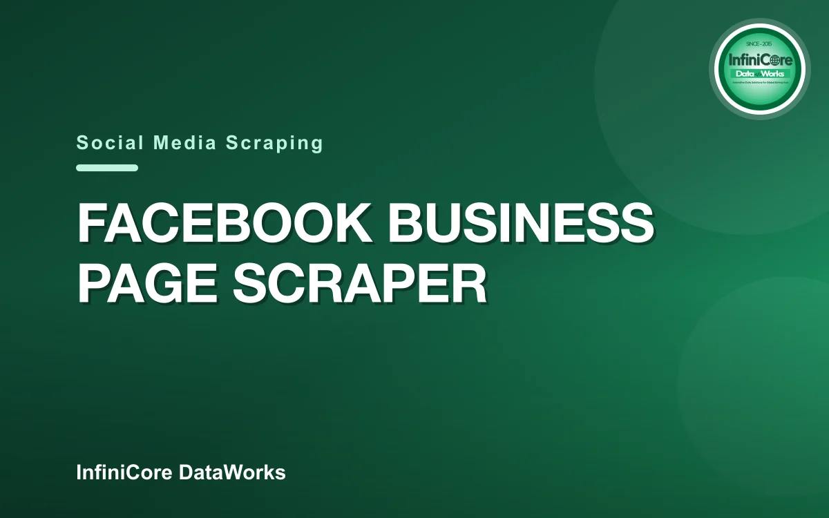 Facebook Business Page Scraper