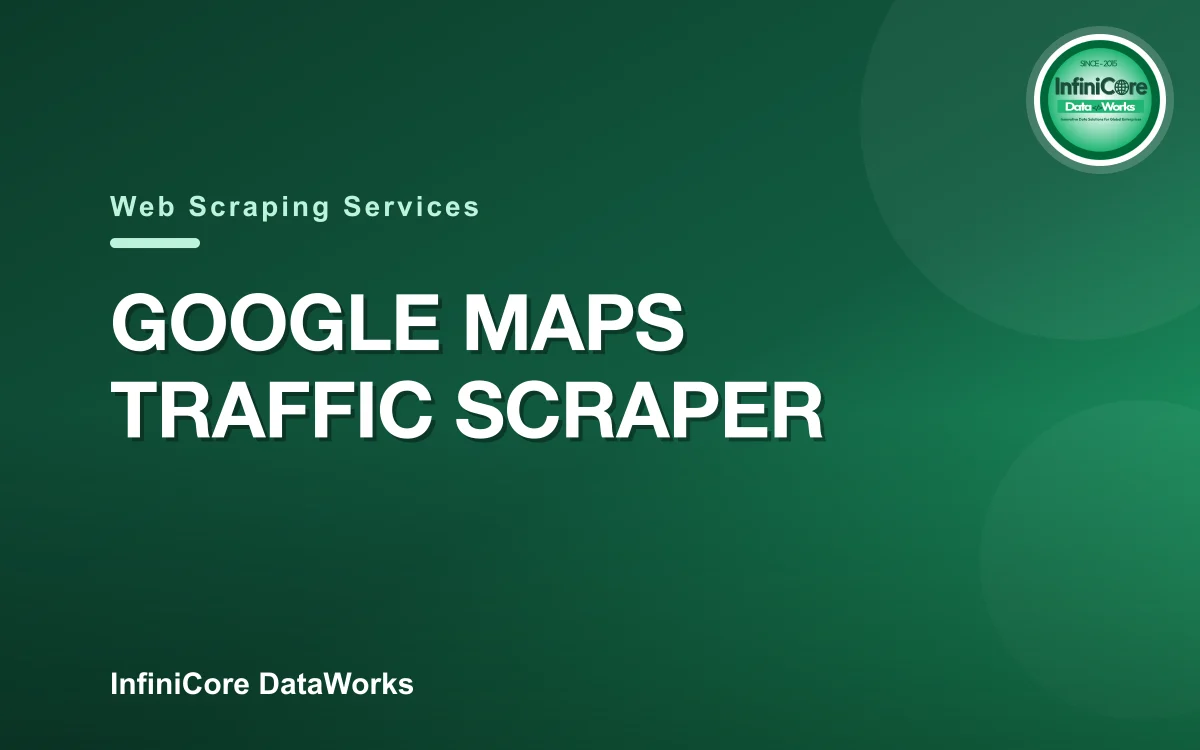 Google Maps Traffic Scraper