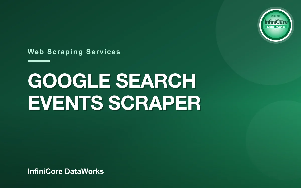 Google Search Events Scraper
