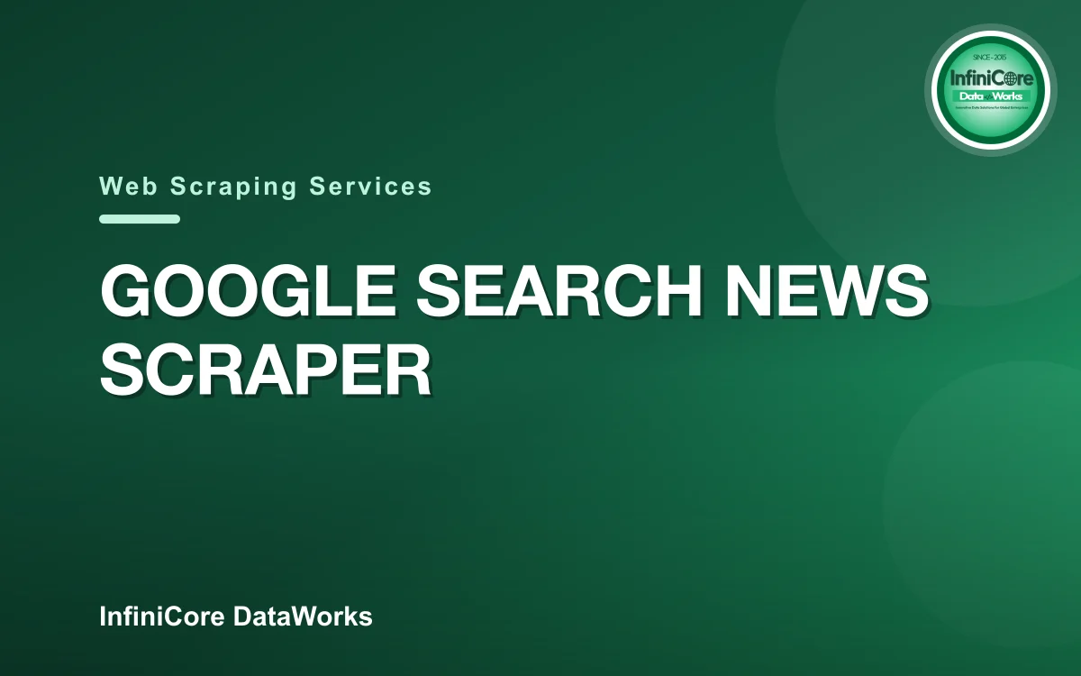 Google Search News Scraper