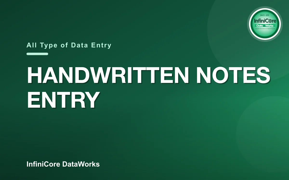 Handwritten Notes Entry