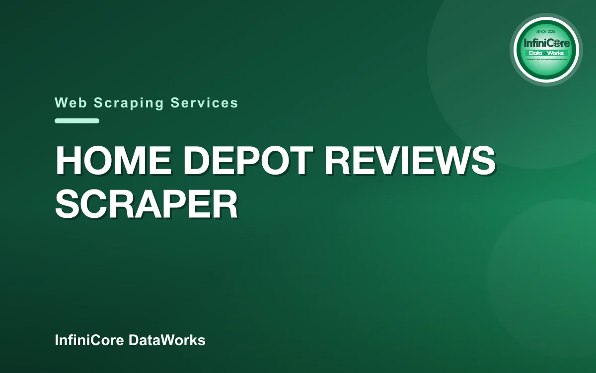 Home Depot Reviews Scraper