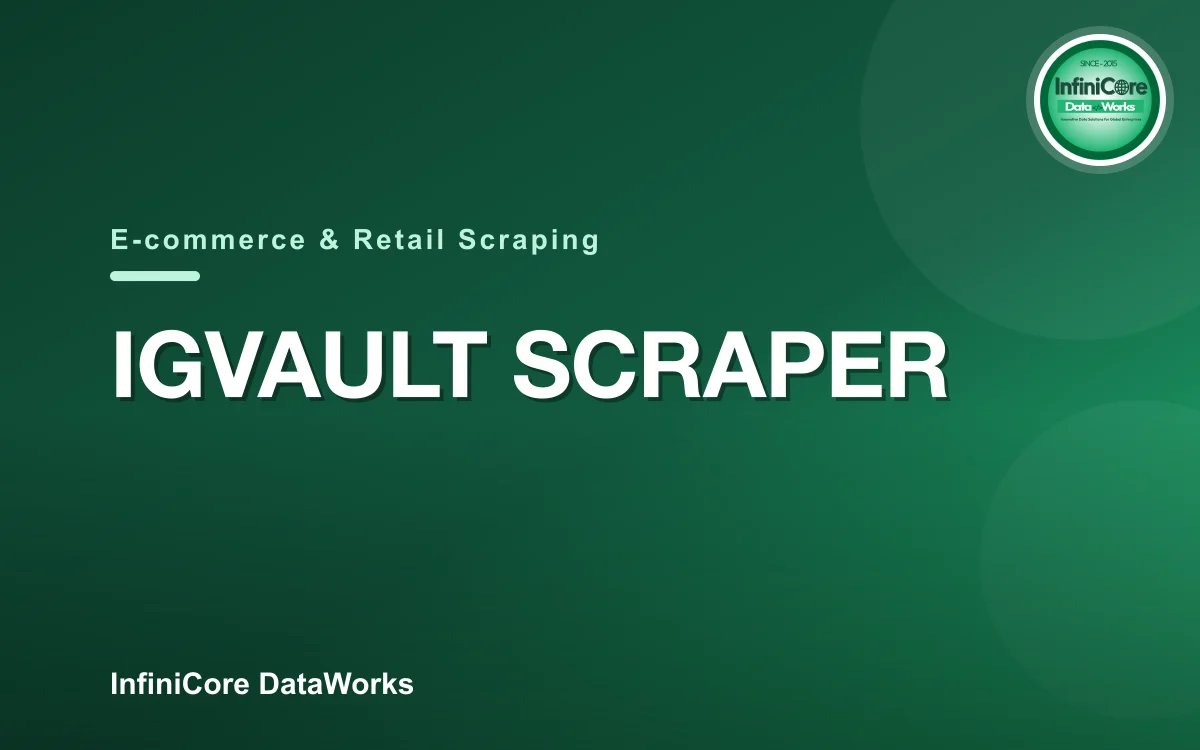 IGVault Scraper