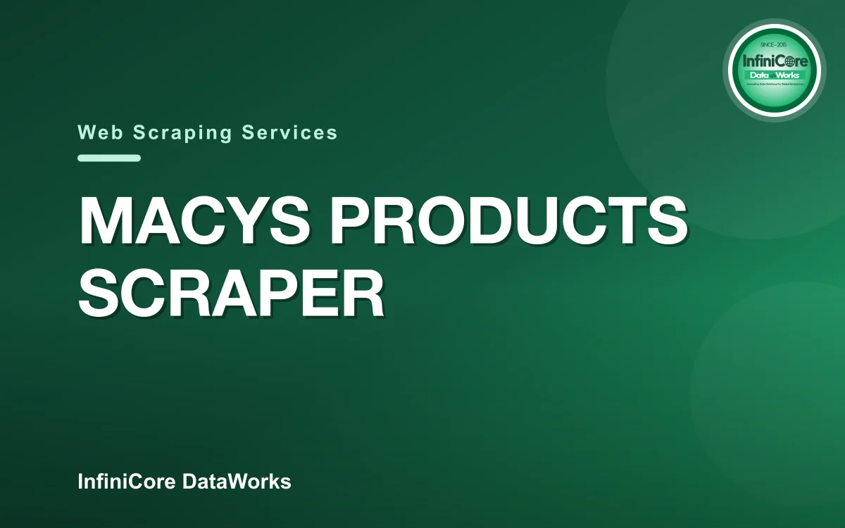 Macys Products Scraper