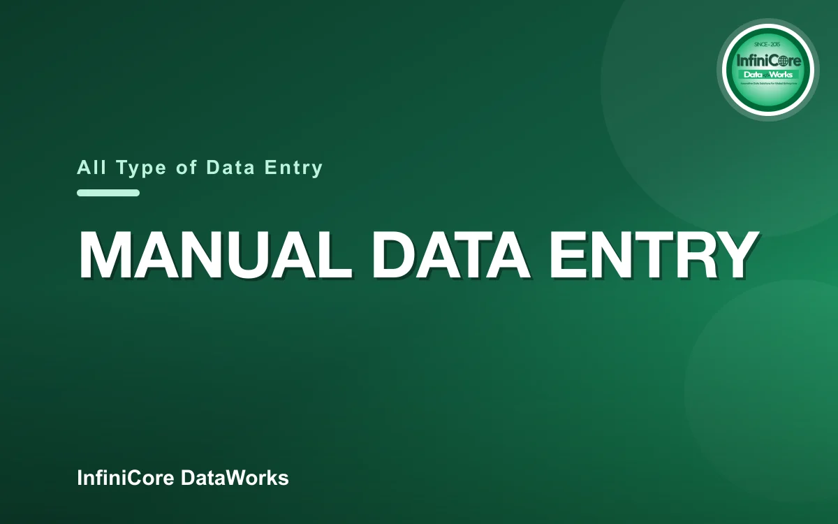 Manual Data Entry