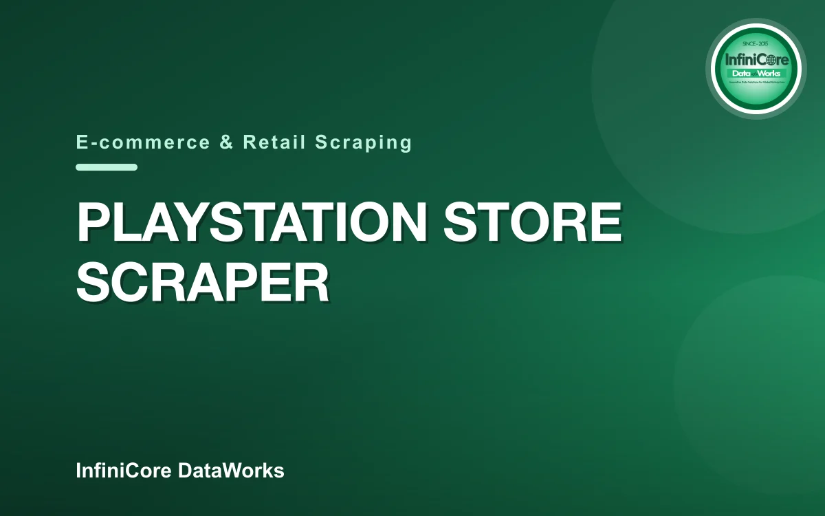 Playstation Store Scraper