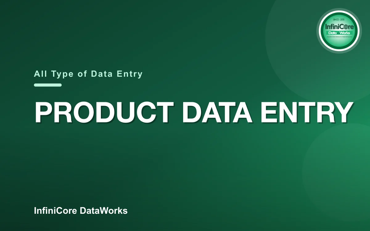 Product Data Entry