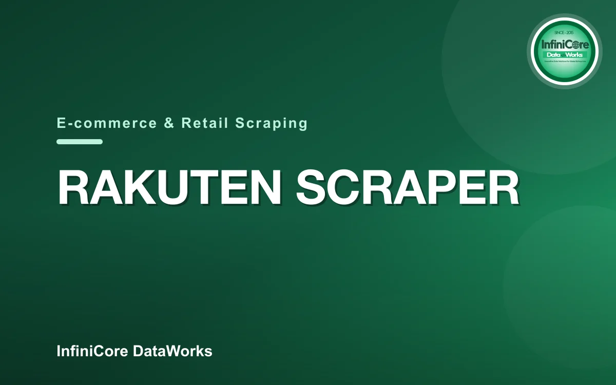 Rakuten Scraper