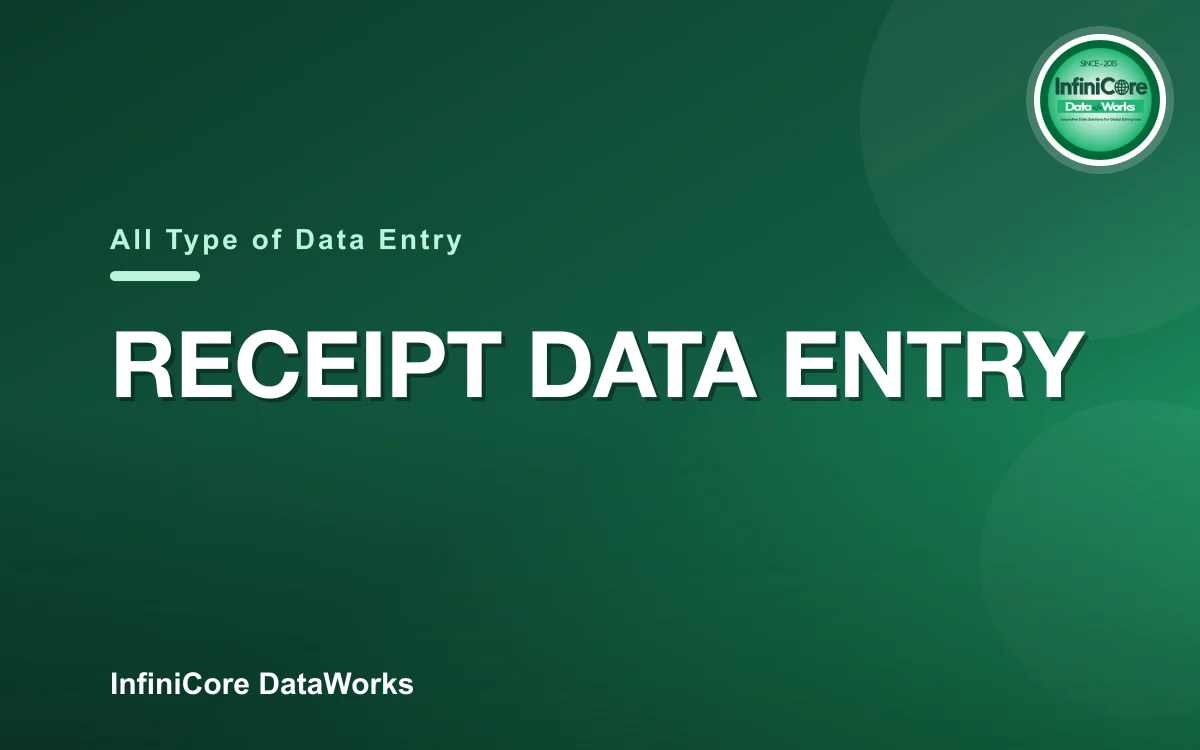 Receipt Data Entry
