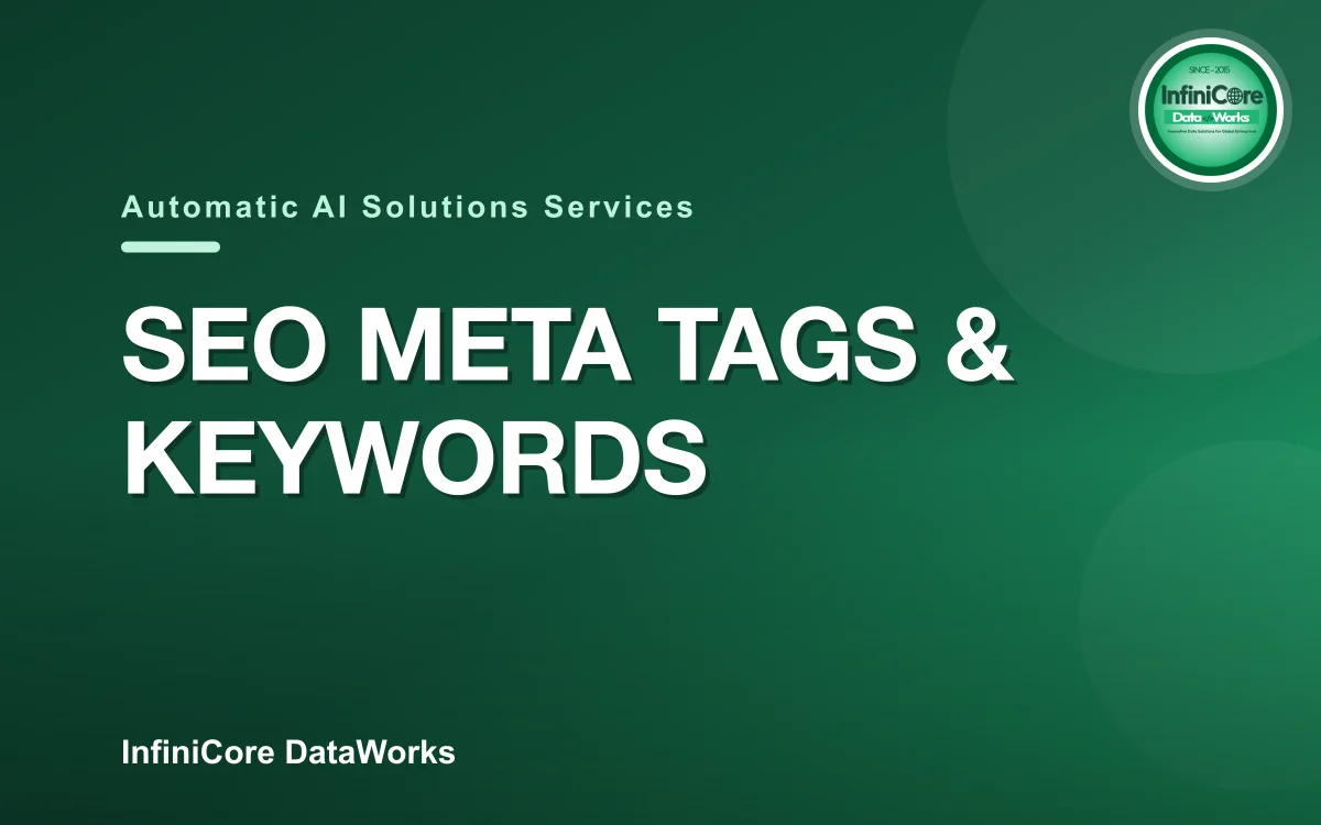 Seo Meta Tags Keywords