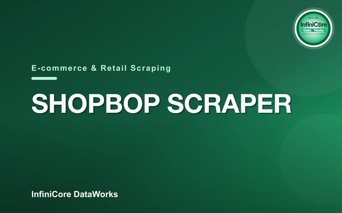 Shopbop Scraper