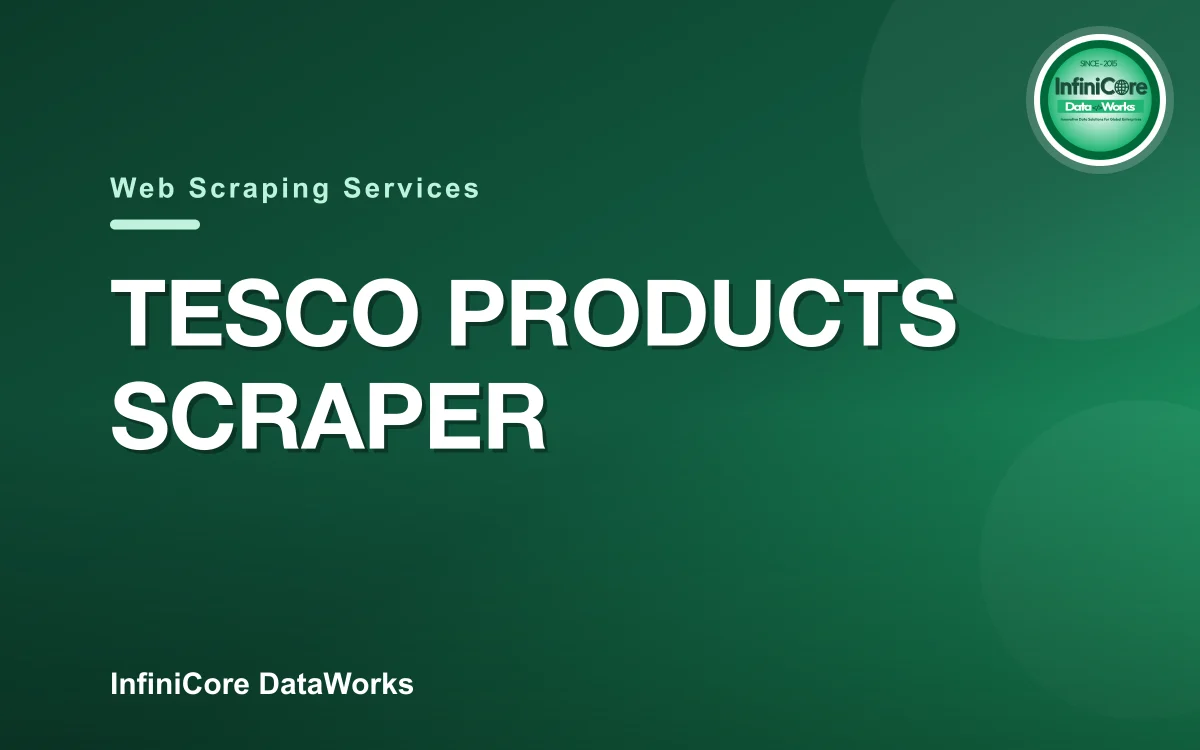 Tesco Products Scraper