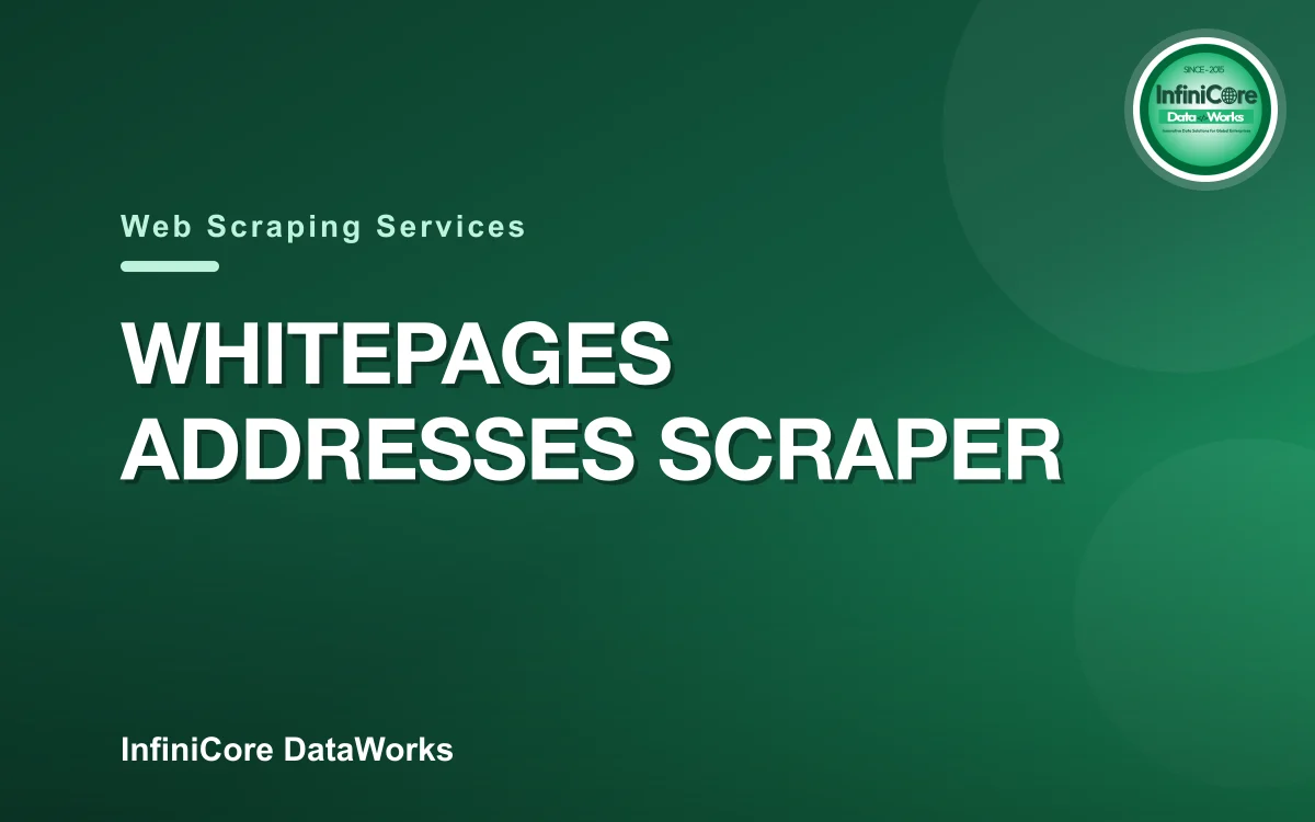 Whitepages Addresses Scraper