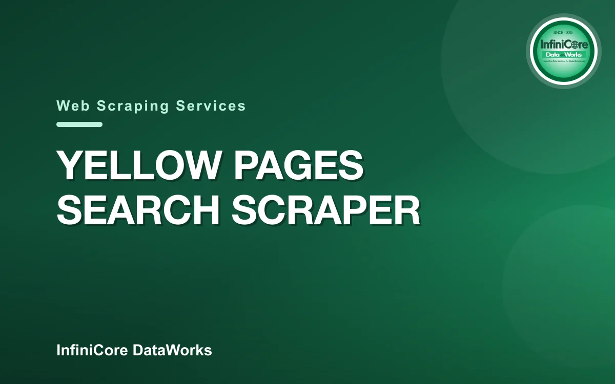 Yellow Pages Search Scraper